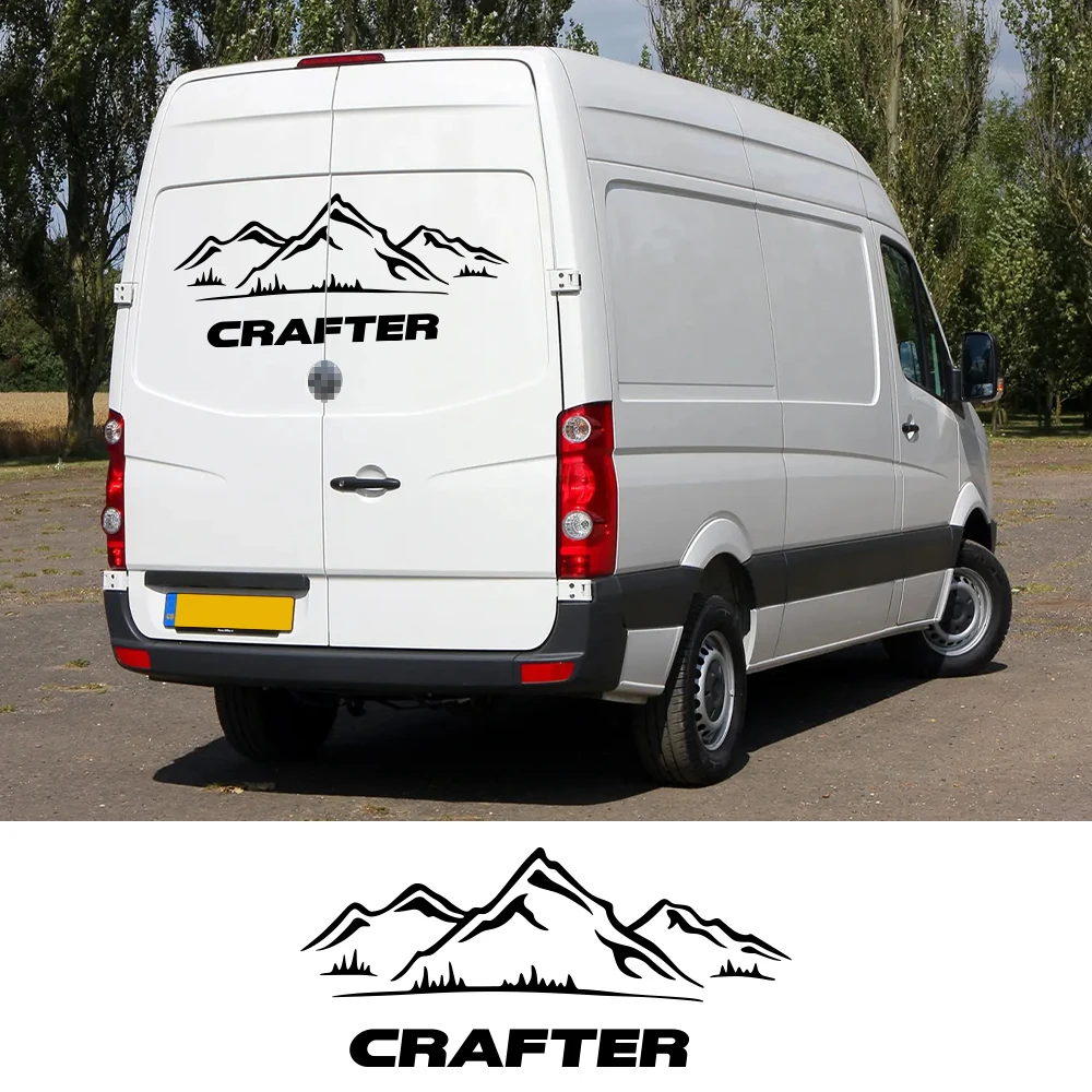 CarBackDoorStickersForVolkswagenVWCrafterMotorhomeCamperVan