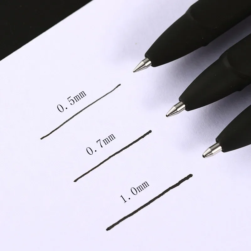 Gel Pen 0.5/0.7/1.0mm Business Pen Signature Calligraphy Ball