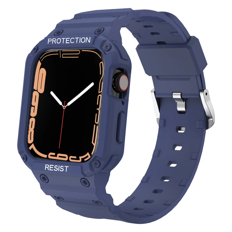 Transparent Silicone Armor Sport Band Case