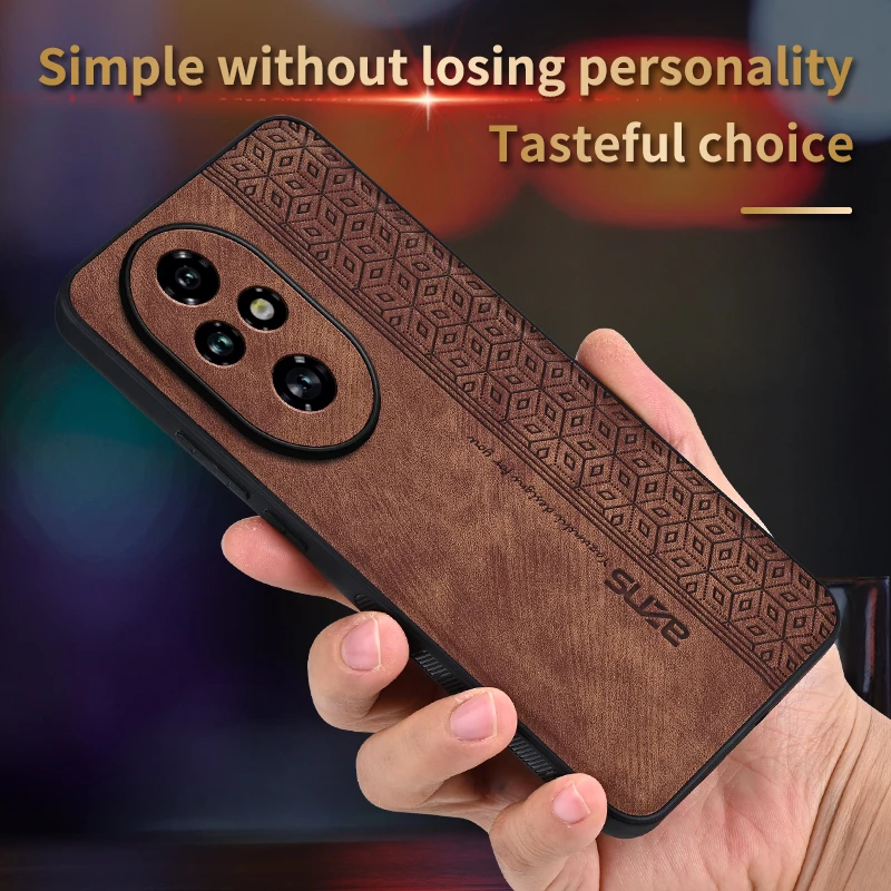 Leather Elite Shockproof Phone Case - Soft Protective Shell