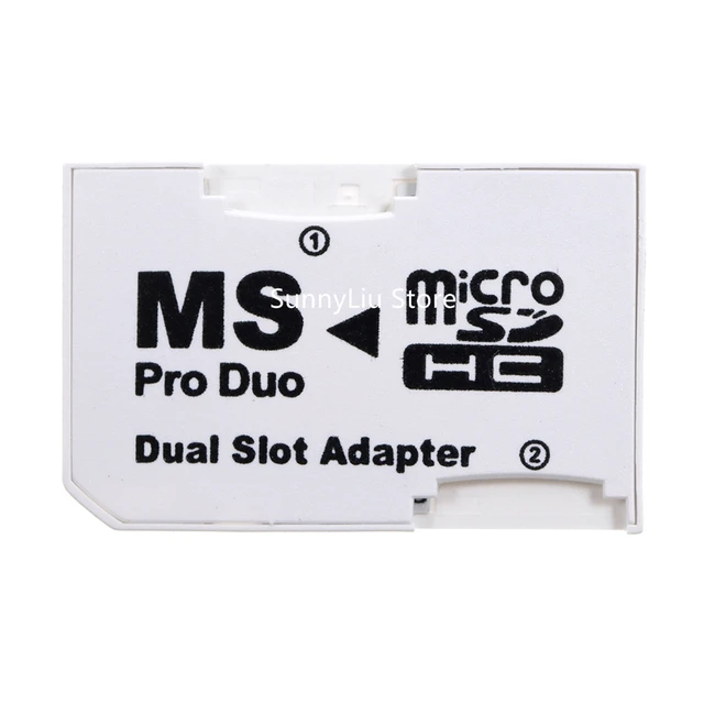 Lecteur de carte Micro SD vers Memory Stick Pro Duo, adaptateur de