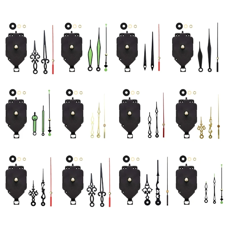 

Q1QC Clock Movement Replacement Kits with Metal Pointers DIY Clock Repair Tool
