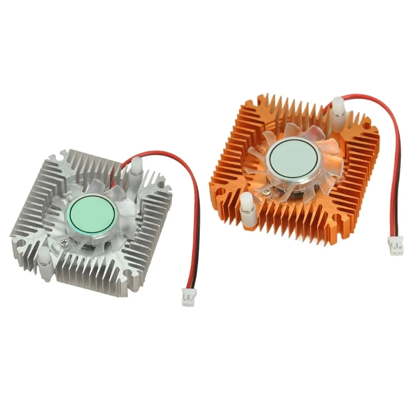 CPU Cooler Graphics Heatsink Fan Cooler Heat Sink Long-term Use High Speed & Mute Fan Good Heat Dissipation Easy to Install Radi