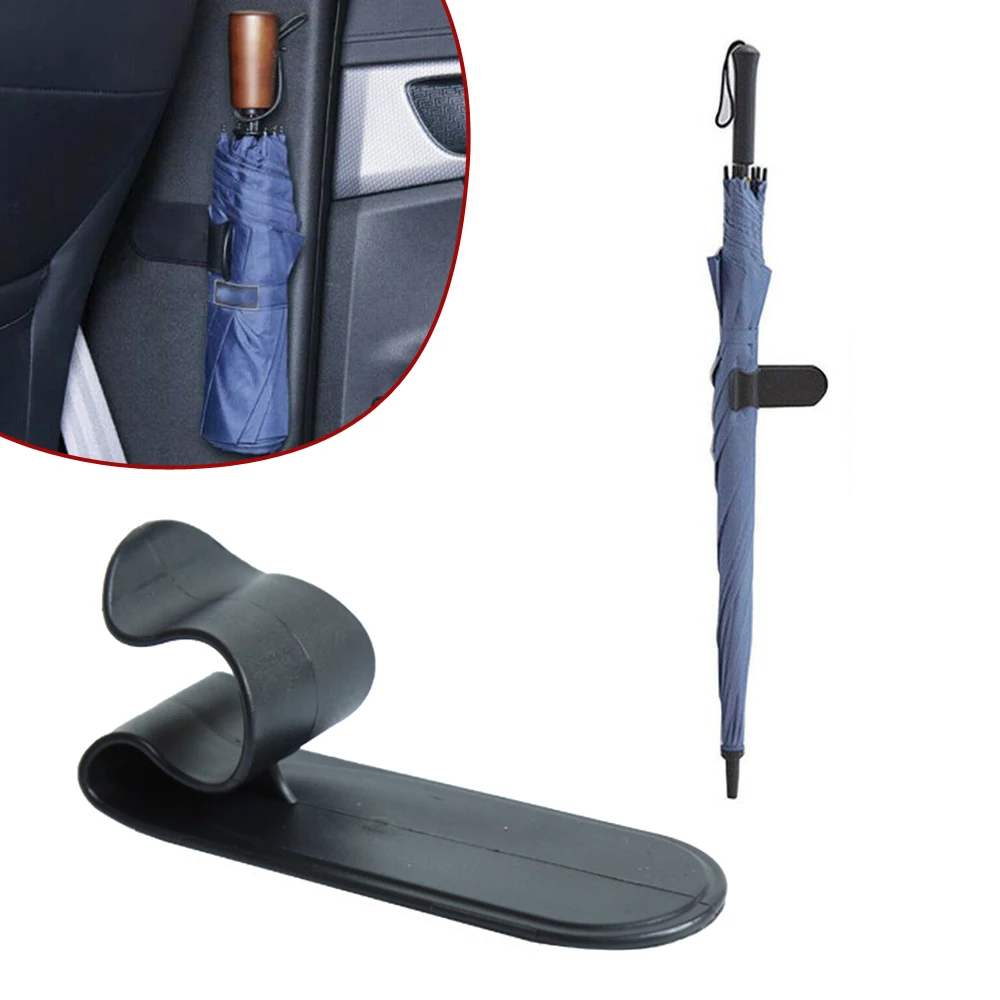 

1pc Mini Universal Car Trunk Mounting Bracket Umbrella Holder Clip Hook Interior Fashion Multifunctional Fastener Accessories