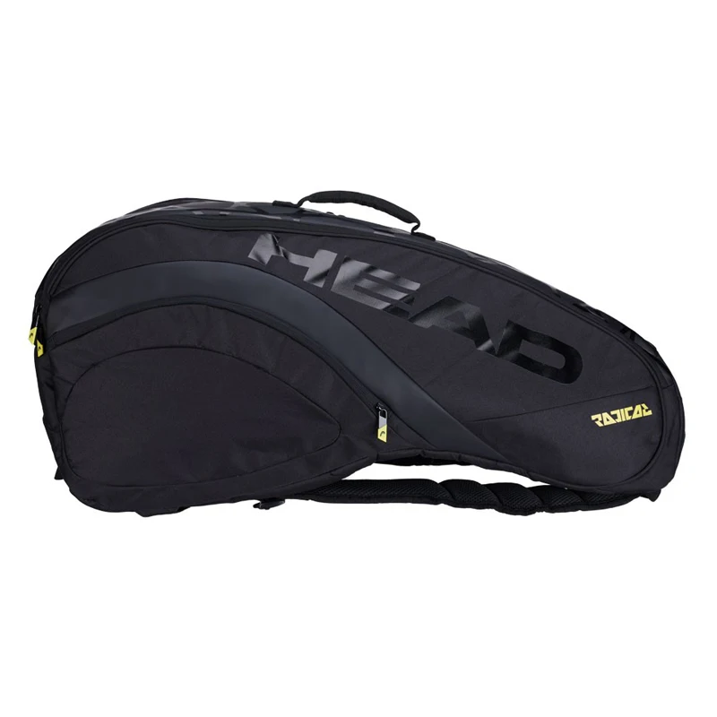 Tennis Racket Bag HEAD 6 Pack Tennis Bag Radical 25th Anniversary Limited Edition Large Capacity