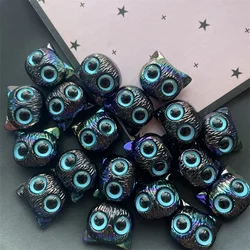 Colorful Owl Acrylic Beads Set for DIY Jewelry and Crafting - Pack of 5 (3)