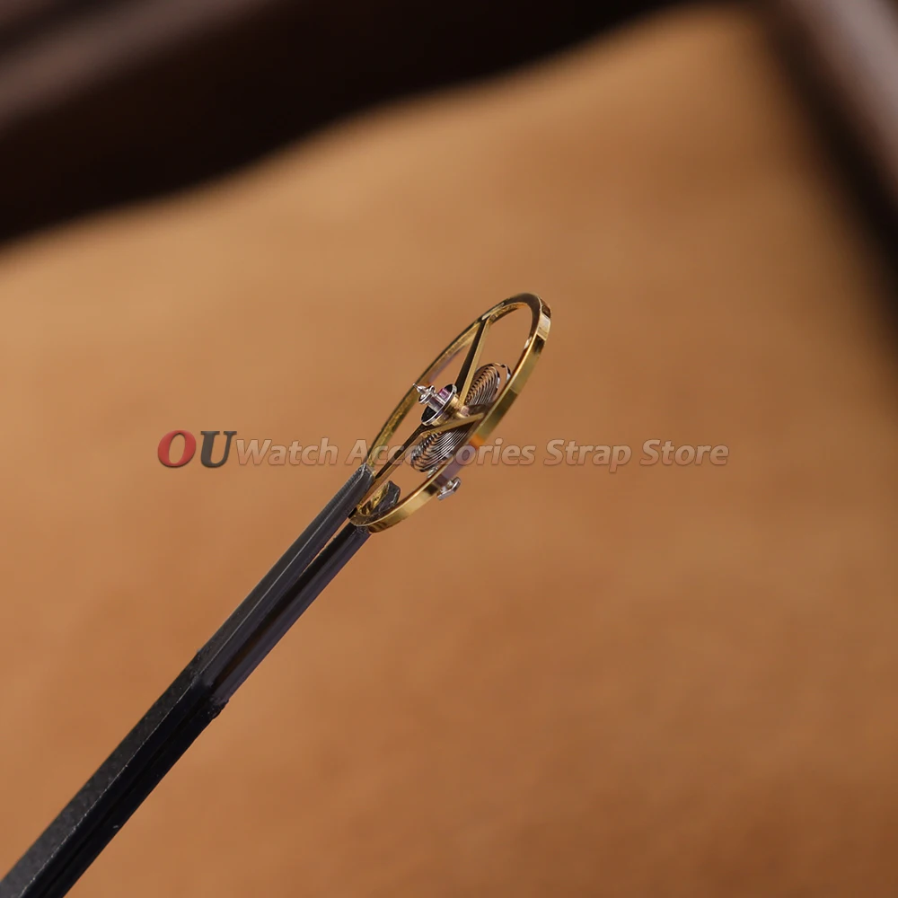 Gold Balance Wheel with Hairspring - Watch Movement Accessory