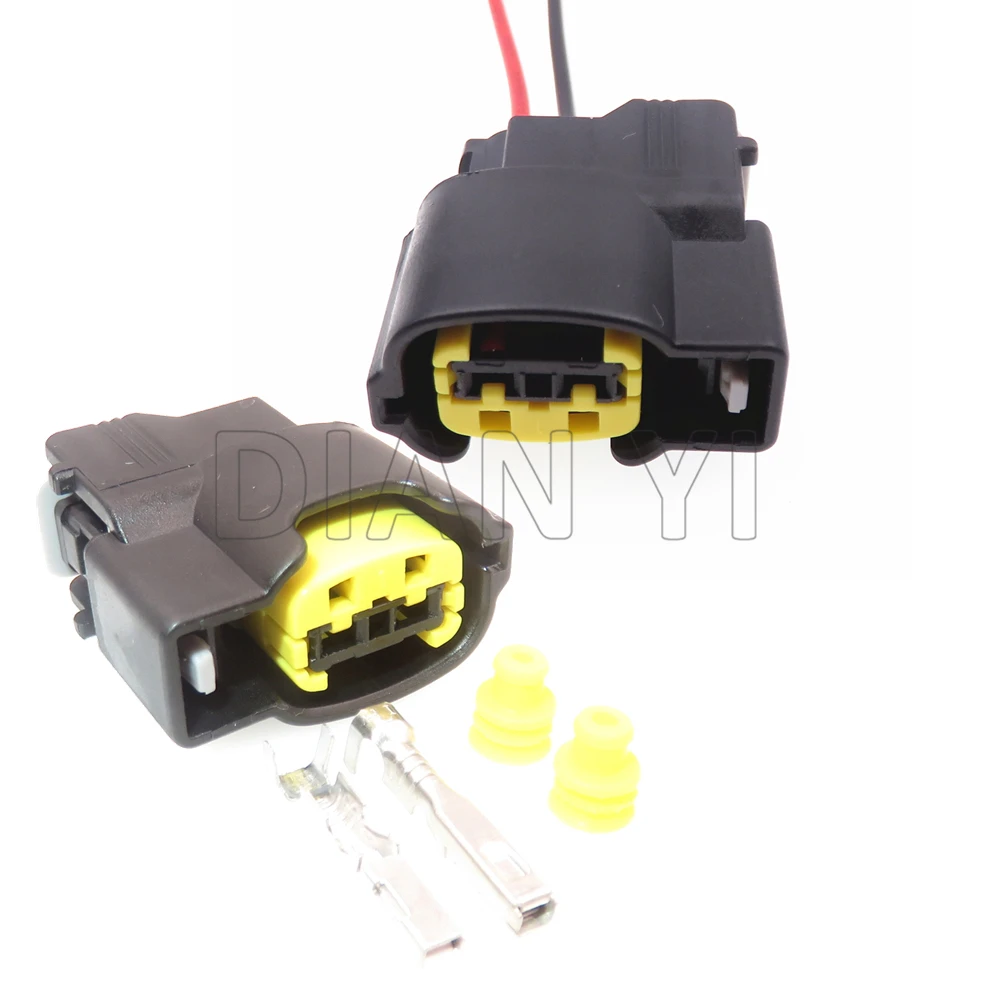 

1 Set 2 Way Starter Auto Ignition Coil Electrical Wire Cable Sockets For HYUNDAI Kia 49093-0211 Car Speaker Waterproof Connector