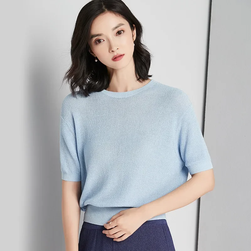 

Summer pregnant women pullover loose short sleeve T-shirt GRAY22