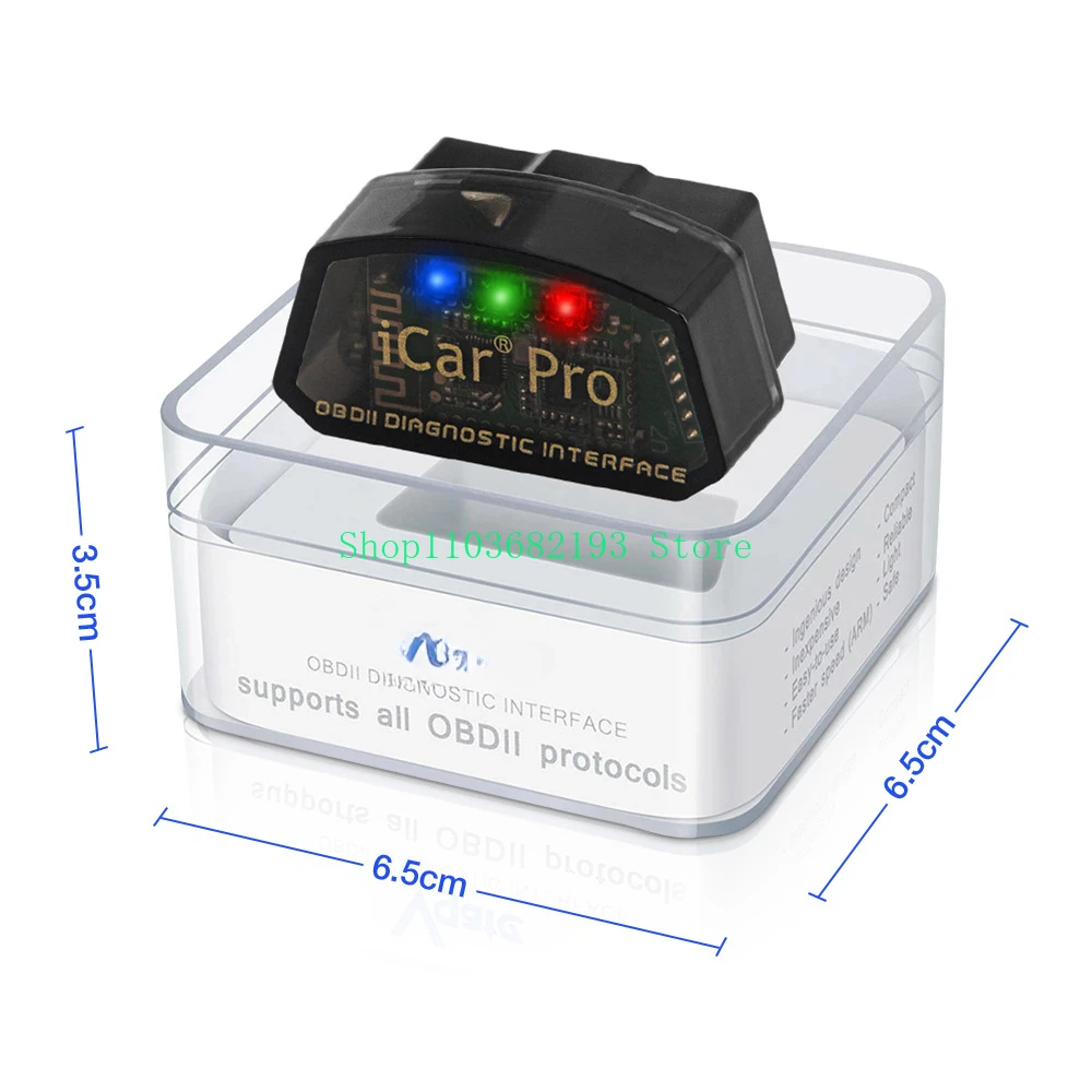 

Автомобильный детектор ошибок Vgate ICar Pro Bluetooth 3,0 ELM327