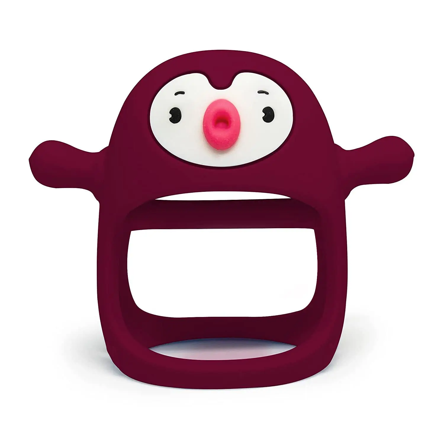 Penguin baby teething sticks silicone toys baby chew toys hand pacifiers new car seat toys teething toys silicone teething toys