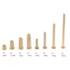 8Pcs Premium Brass Golf Shaft Tip Plug Swing Weight Accessories 1