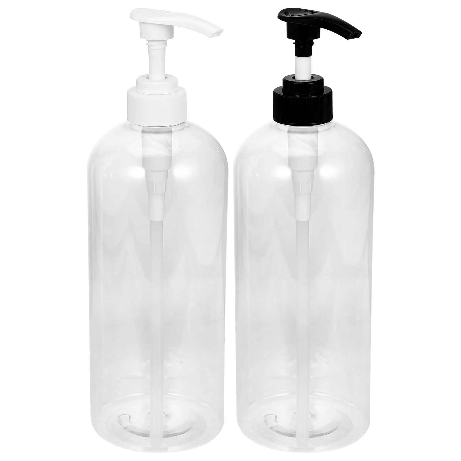 2 Pcs Syrup Soap Dispenser for Bathroom Shampoo Bottle Travel Containers Liquids Press Pump Foam Dispensers
