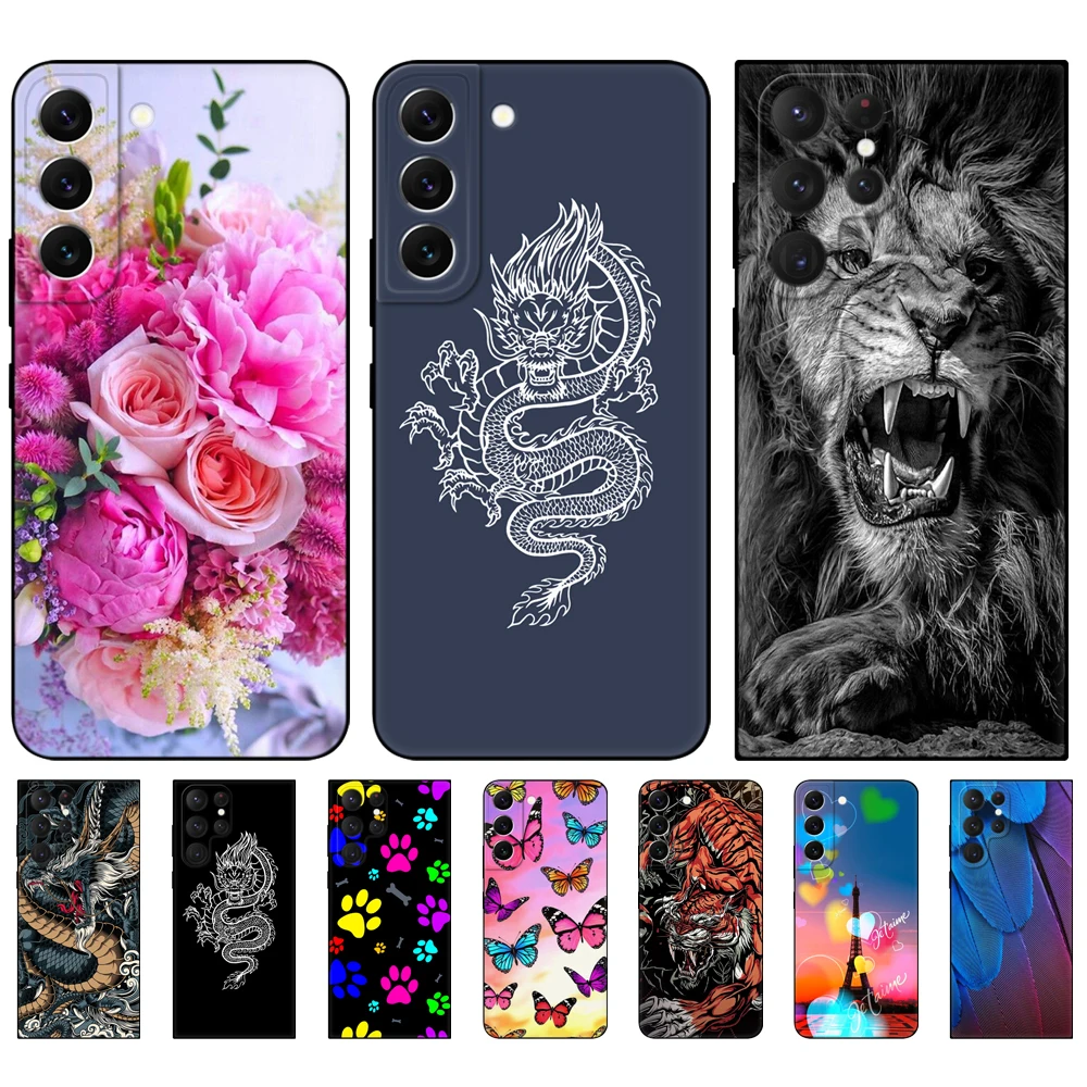 Per Samsung Galaxy S22 | S22 + | Custodia S22 Ultra 5G Per Samsung S22 Plus Cover Posteriore Per Telefono Galaxy 22 S 22 Borsa Paraurti Custodia In Tp