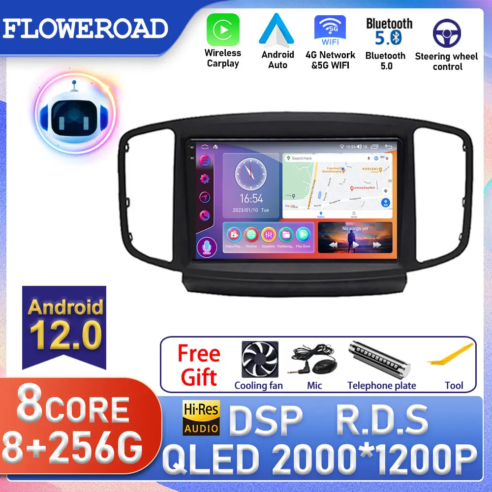 Android Per Foton Tunland E7 Savanna 2019 - 2021 Autoradio Navigazione Multimediale Gps Autoradio Player Stereo Carplay Monitor Tv