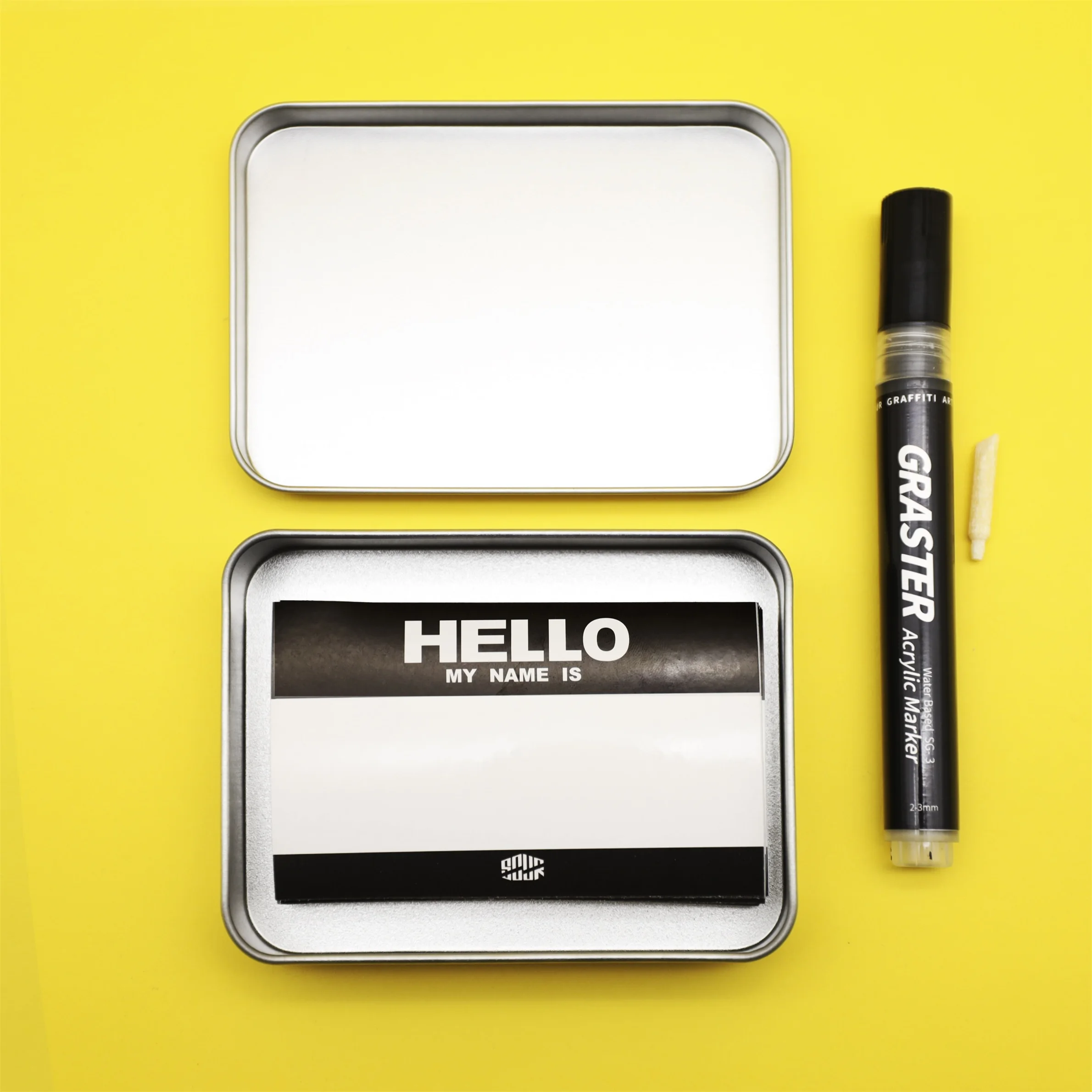 SOURHELLOMYNAMEISSignatureStickerGraffitiStickerLabelPaper