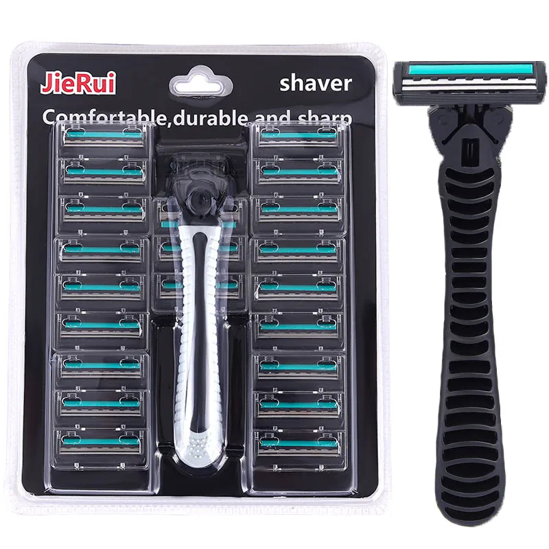 Men's Reusable Shaver with Imported Blades and Multi-Tool Head