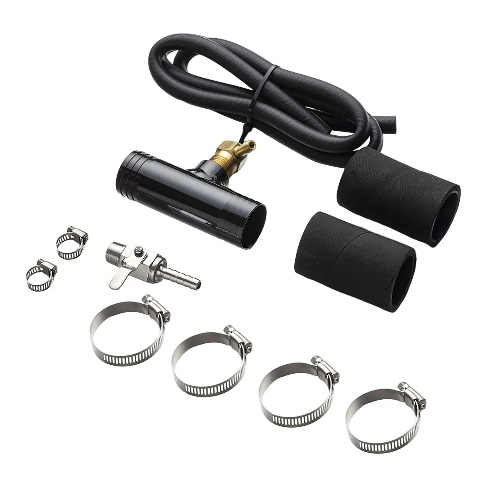 Auxiliary Diesel Tank Filler Neck Adapter Tank 1.50 Install Kit For Ford  GMC