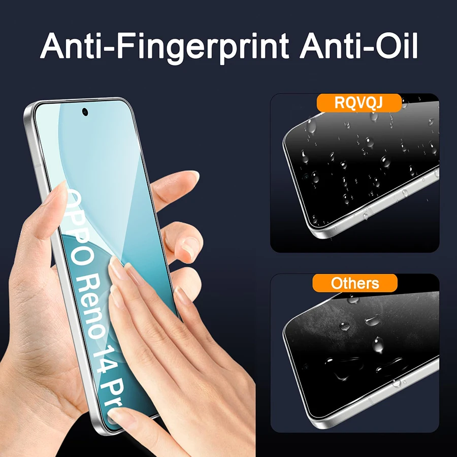 Premium Tempered Glass Screen Protector - 2/4 Pack Set