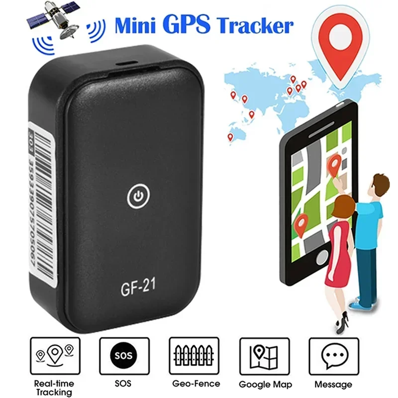 Beidou GPS Locator Vehicle Tracking Device Mobile Phone Anti-theft Audio Recording Anti-loss Tools GF21 GF09 GF07 amabilis, gps tracker,car tracker