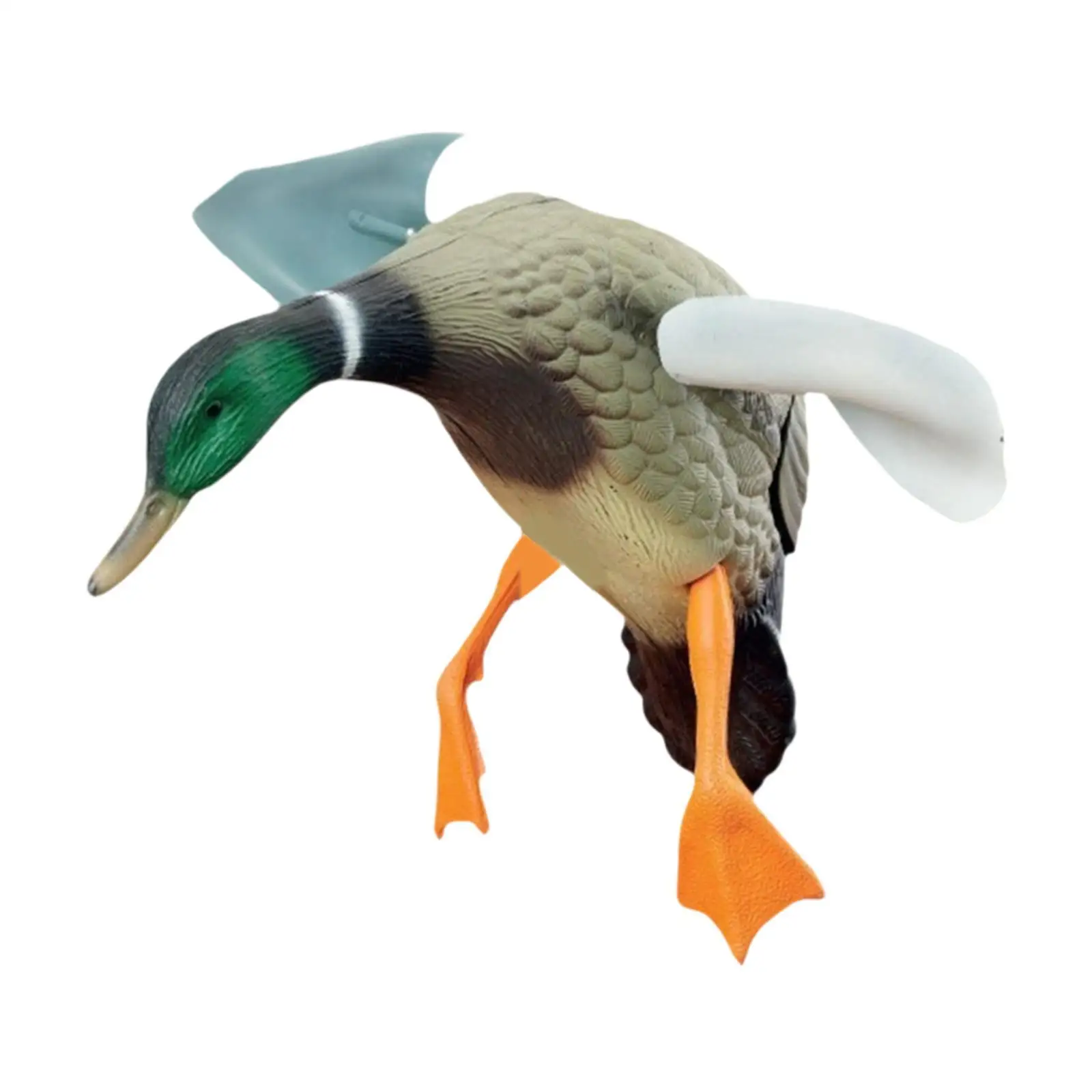 Leurre canard rotatif réaliste pour chasse - Mallard avec rotation au vent décoration extérieure