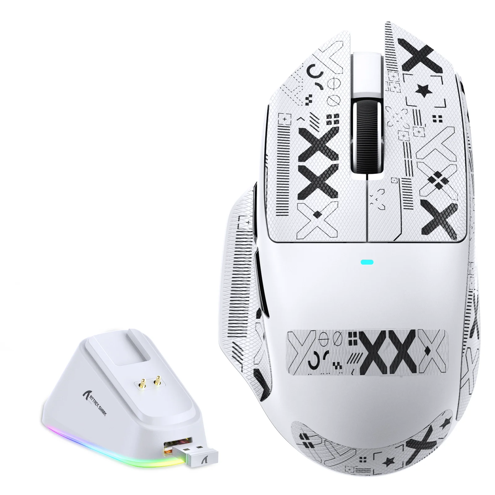 White with Tape