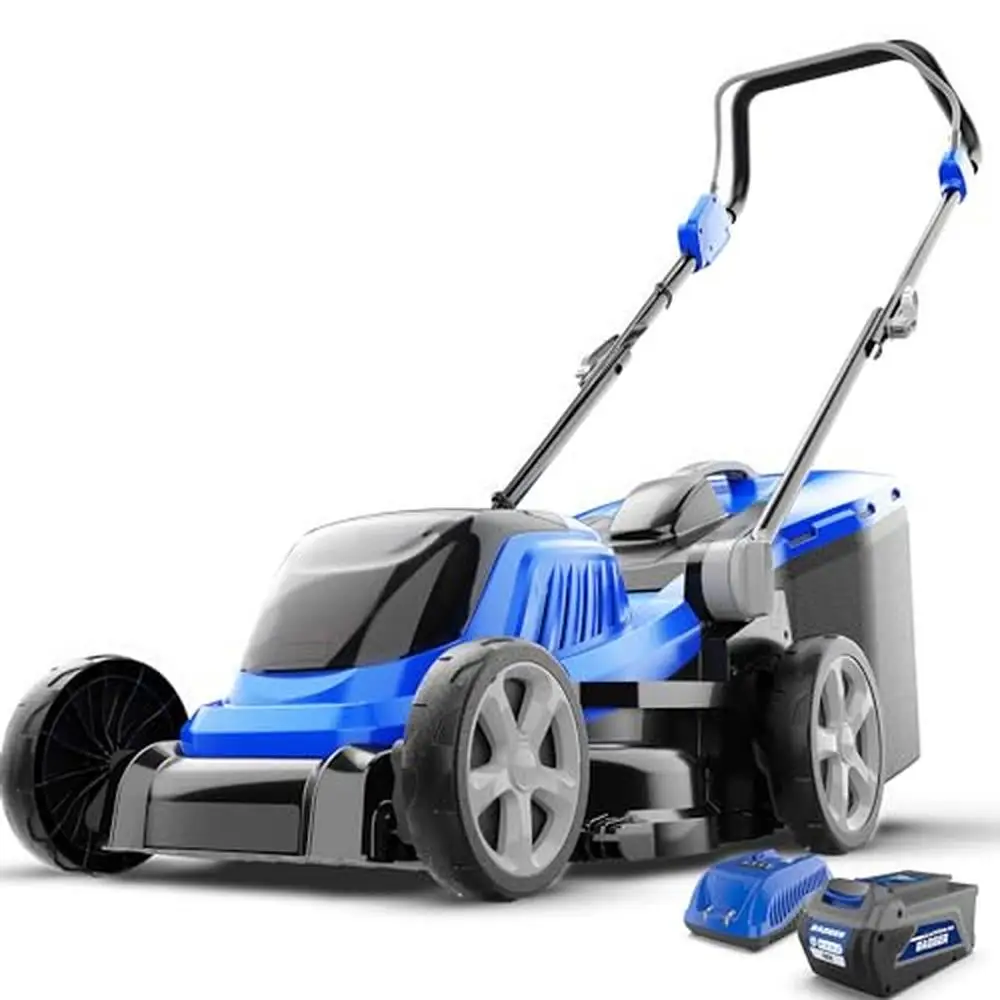 40V Cordless Lawn Care Kit: Mower, Trimmer, Blower, Edger 2