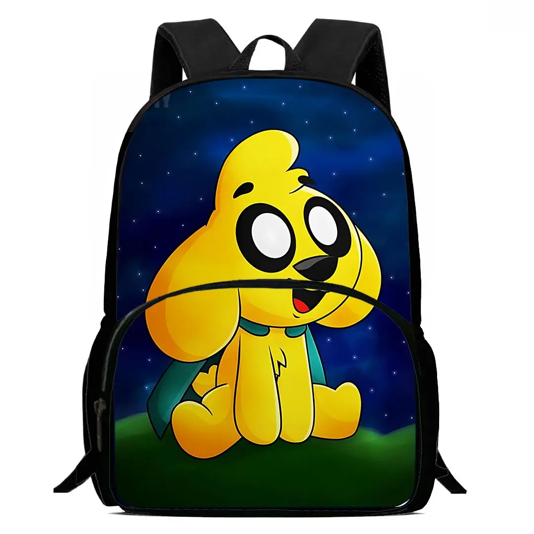 thumbnail image 1 of Mochilas para niños con dibujos animados de Mikecrack Compadretes, regalo de cumpleaños para estudiantes, mochilas escolares para niños, mochilas duraderas para acampar, 1 of 4