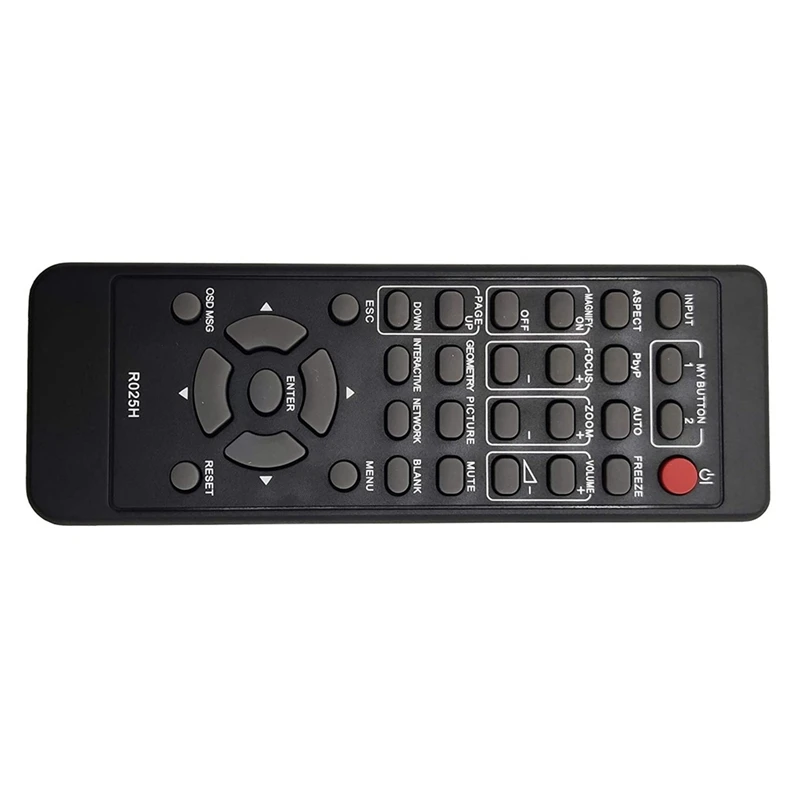R025H Replacement Remote For Hitachi Projectors - Compatible With CP-X8160, CP-WU8450, CP-WX8255 Models
