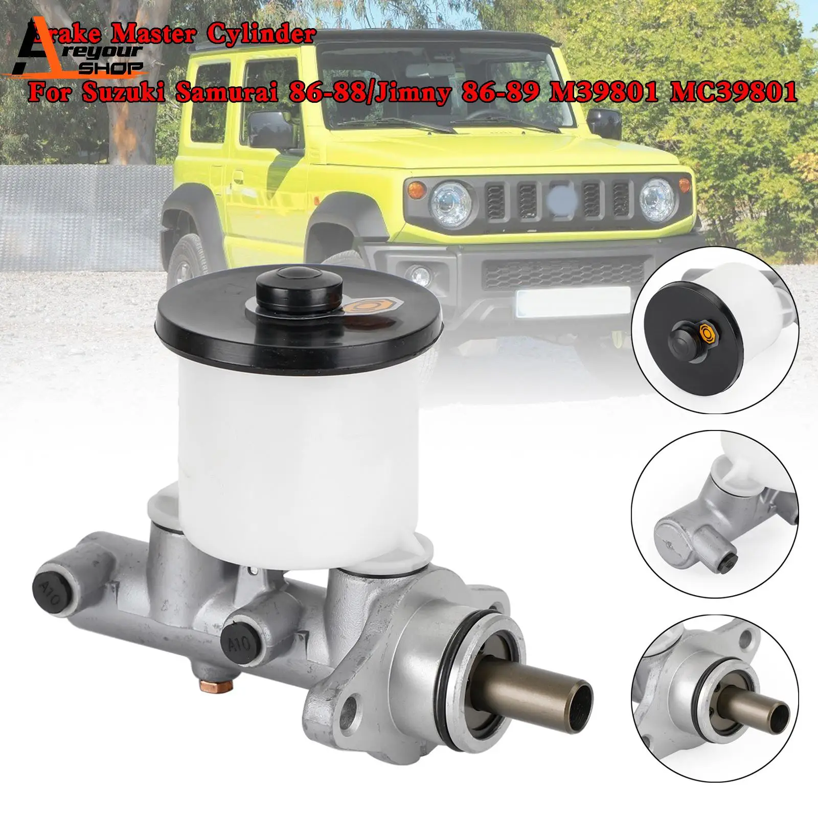 Brake Master Cylinder Areyourshop For Suzuki Samurai 86-88/Jimny 86-89 M39801 MC39801