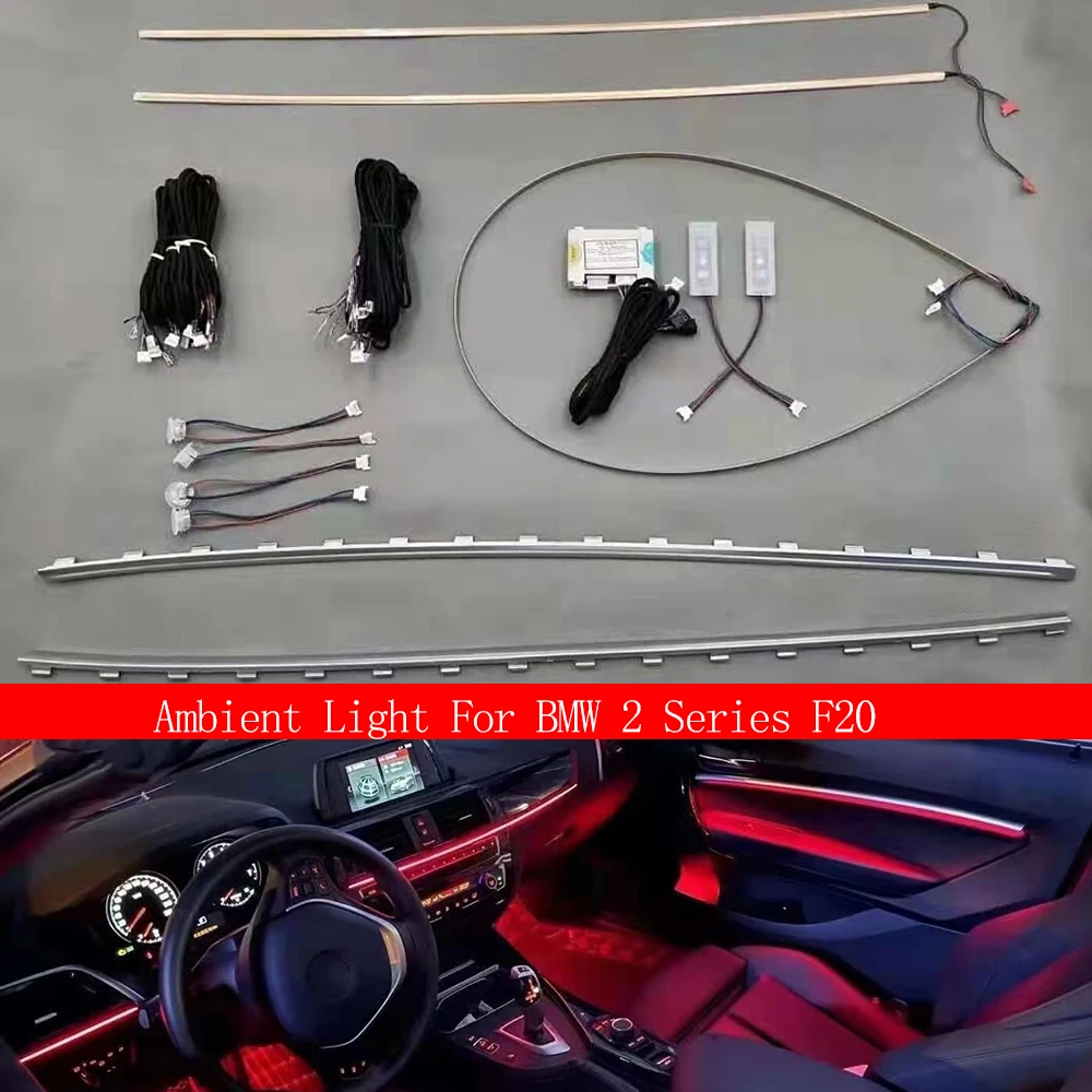 

For BMW 2 series F20 Convertible Car Door Ambient Light Footwell Dashboard Lamp Led Neon Decorative Lighting
