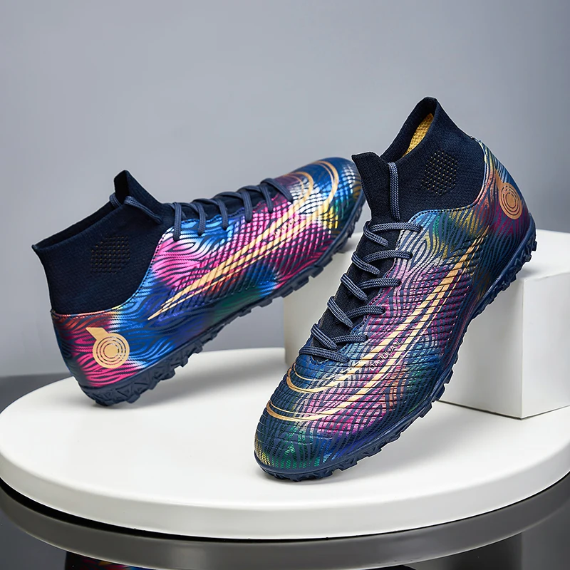 2023 Hot Professional Soccer Shoes Sneakers Men Indoor Soccer Cleats Fashion Kids Football Boots Men Futsal Shoes Plus size 47