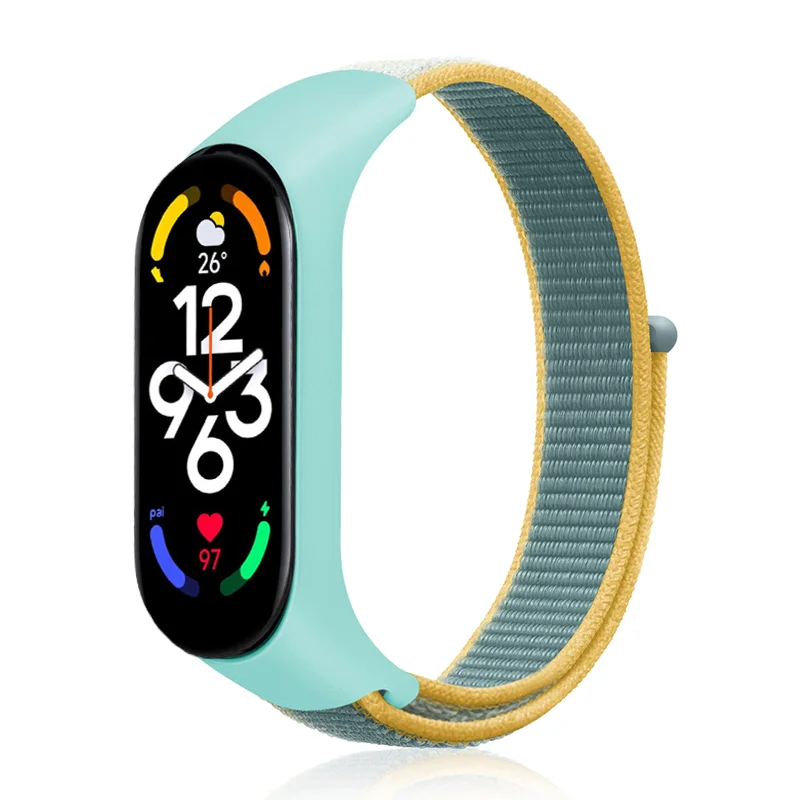 Nylon Sport Loop Smartwatch Replacement Wristband Strap