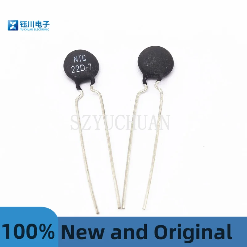 50Pcs Ntc Negative Temperature Thermistor 22D-7 22D-9 22D-11 22D-15 New Commonly Used for Welders 22&Omega; 22 Ohm
