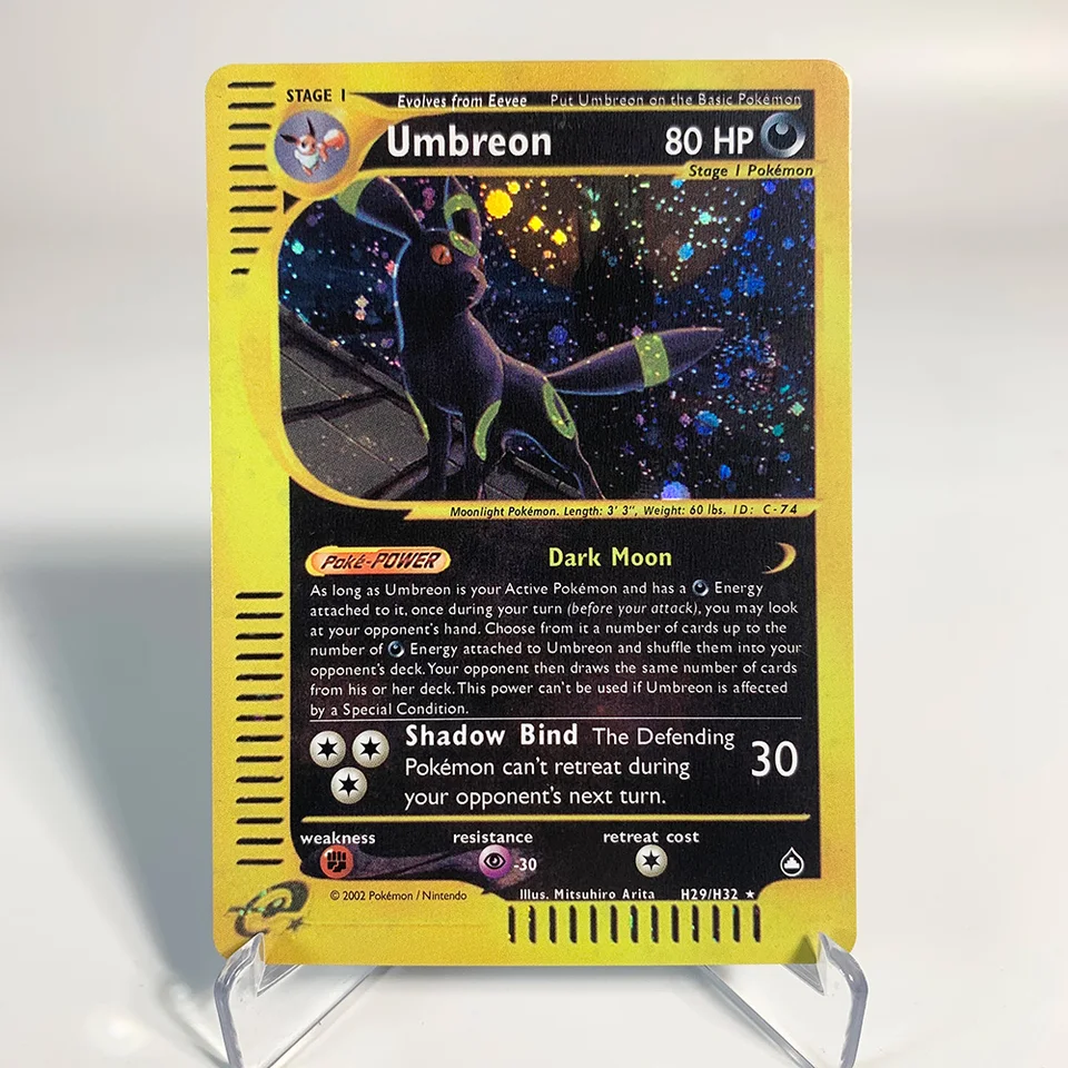 Umbreon Pokemon Proxy Cards UmbreonV/VMAX Series Cards Hobbies