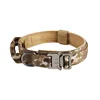 Pet Products Outdoor Tactical Dog Collar Metal Buckle Breathability Nylon Collar Medium and Large Dog Training Neck Collar Dog 6