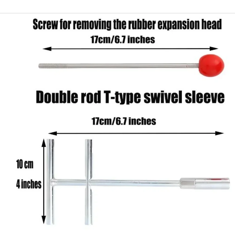 PPR Pipe Stopping Needle Hot Melt Pipe Breakers Welding Water Pipe Plugging Portable Quick Repair Tools for 20/25/32 Water Pipes