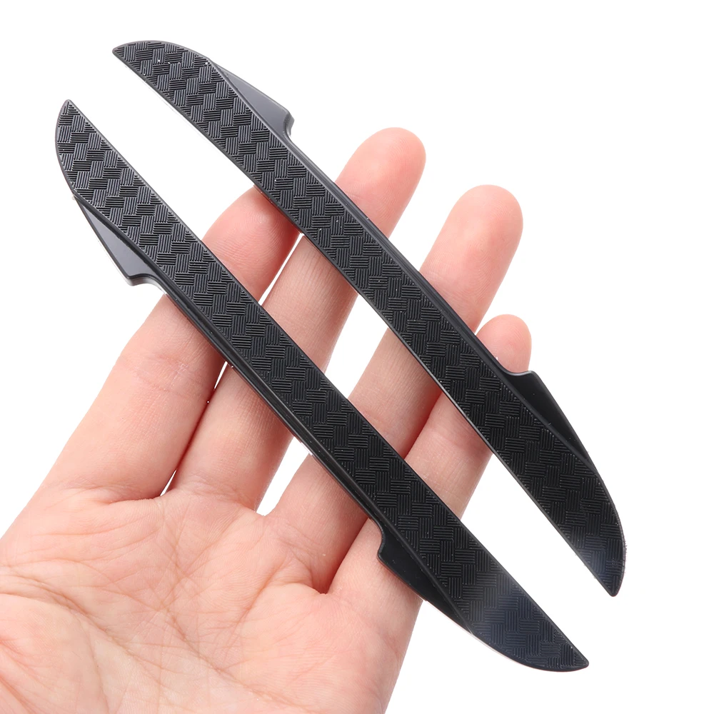 Premium Car Door Edge and Handle Protection Set - 4-Piece 3D Bumper Guard Kit
