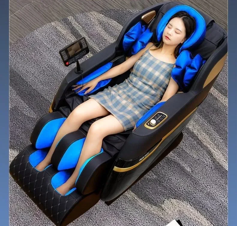 C124 2024 Modern Air Pressure Zero Gravity yamaguchi massage chair electric ai voice Heating Waist Foot Full Body Massage Chair 6