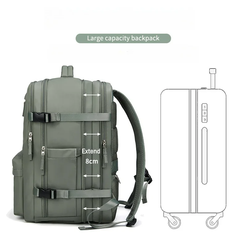 Easyjet Cabin Bag 45x36x20 Backpack, 46x20x30 Ryanair Carry-Ons, Women/Men Aeroplane Travel Backpack, Cabin Size Laptop Backpack