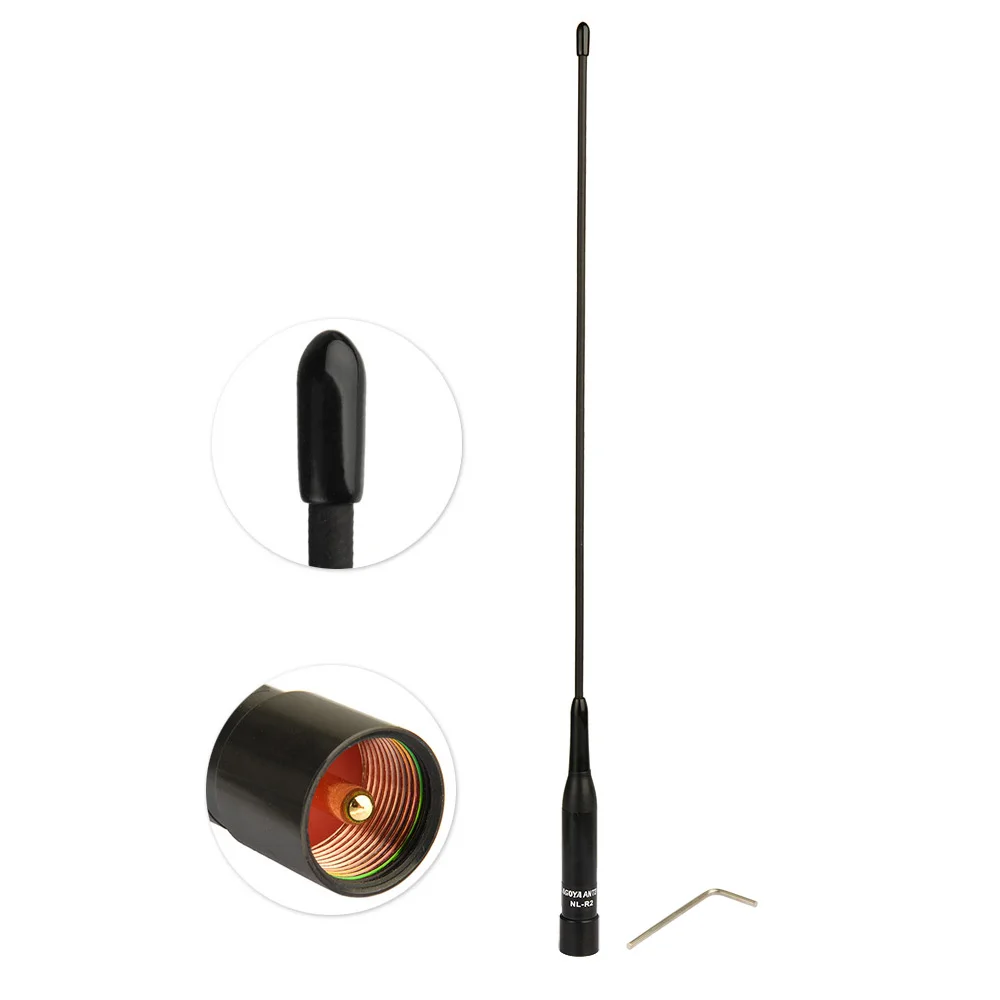 

Superbat Ham Two Way Radio Antenna NL-R2 Dual Band VHF UHF PL259 Antennas for Motorola Mobile car Ham Radio