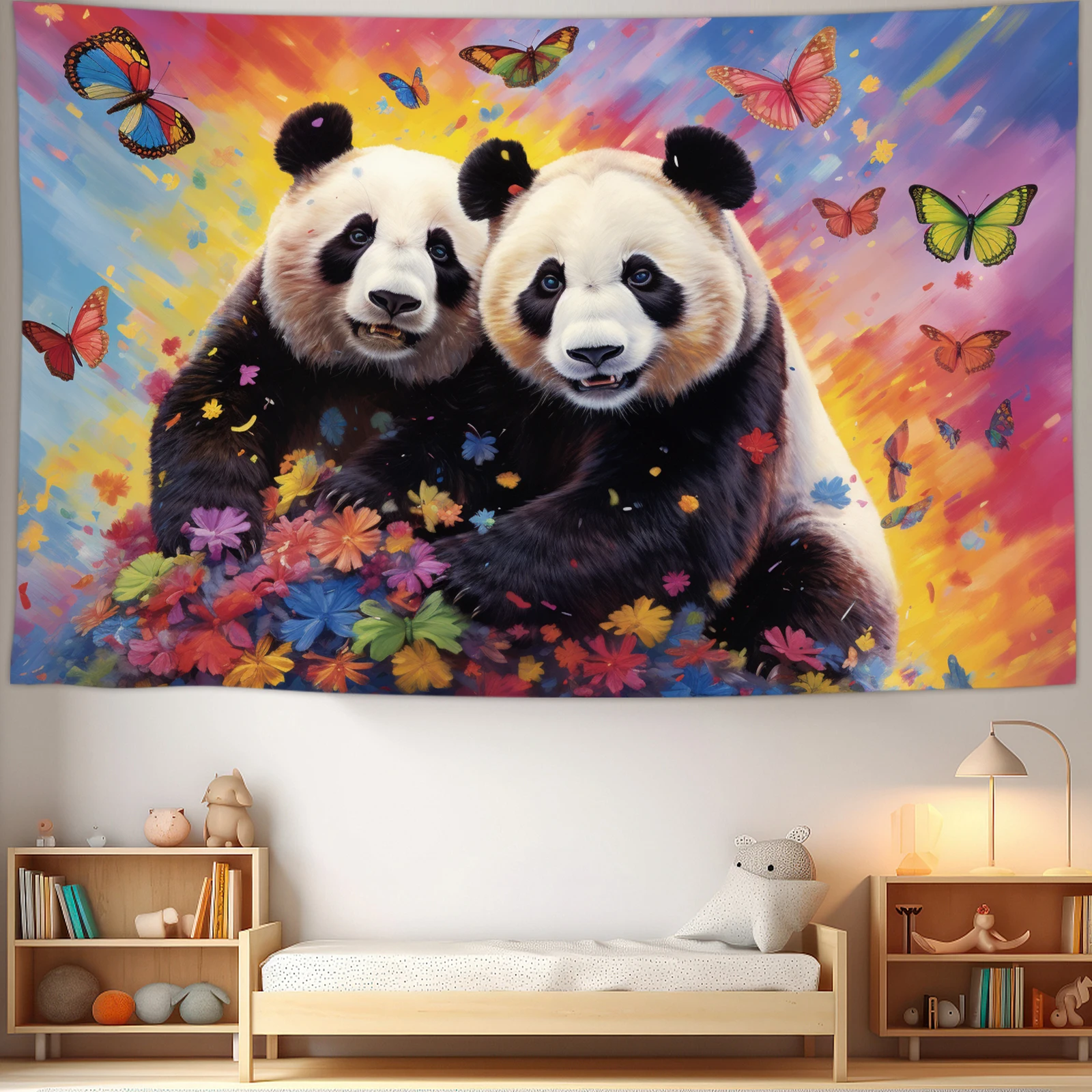 Panda2 ׸ ,  , , Ȱ Ǵ Ÿ Ƽ Ŀ , 59x39 ġ, 1PC
