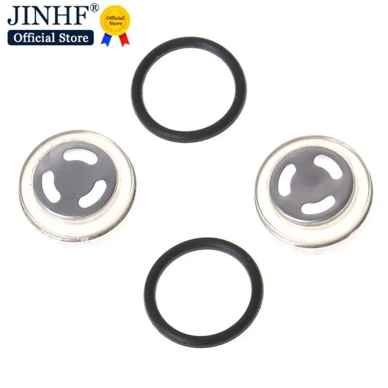 2Pcs Universal 18mm Motorcycle Sight Glass Oil Sight Glass With Seal For Brake Pump Brake Cylinder