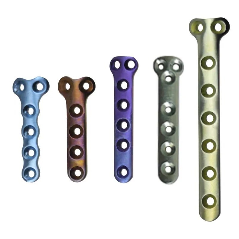 Orthopedic Surgical Titanium Plates T Type Bone Plate for Distal Radius Fracture Veterinary Orthopedic Instruments 1pc, veterinary surgical instruments,orthopedic instruments