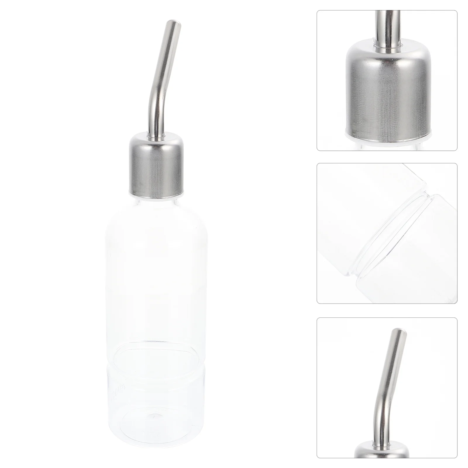 

Hamster Water Bottle 2Pcs Plastic Hanging Water Dispenser Automatic Rabbit Water Bottles Guinea Pig Water Bottle Non Drip