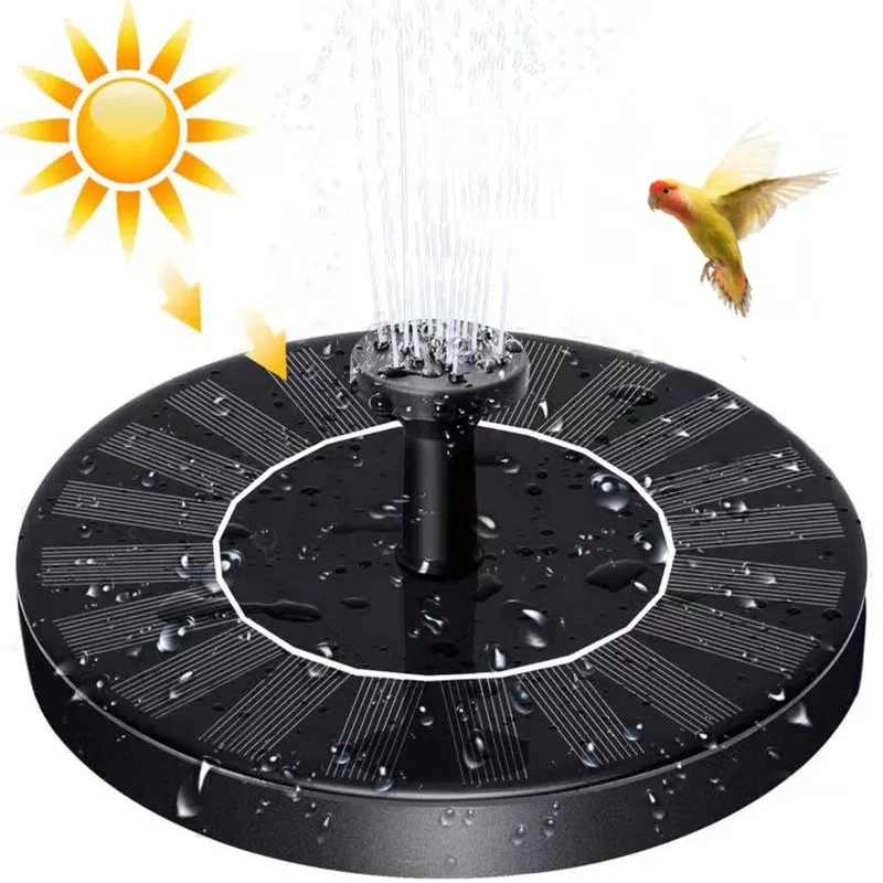 Floating Solar Panel Water Fountain For Garden Solar Pump Pond