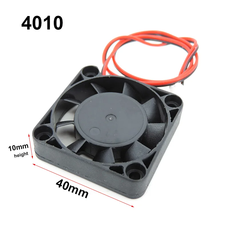 DC 5V 12V 4010 40x40x10MM Cooling Fan Centrifugal Turbine Blower oil Fluid Bearing 7500RPM For 3D Printer