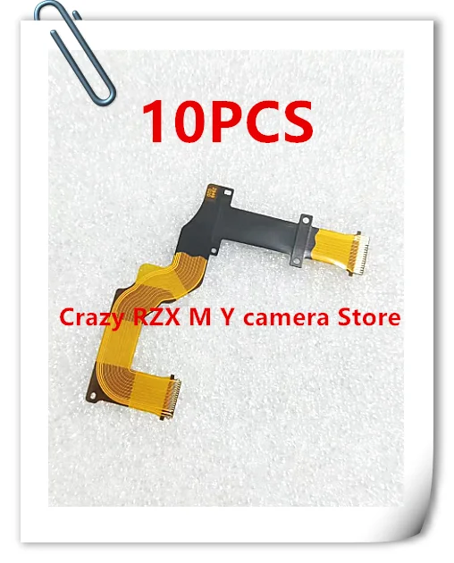 10 Pz Per Sx730 Sx740 Nuovo Albero Rotante Cavo Flessibile Lcd Per Canon Powershot Sx730 Hs Sx740 Hsparte Di Riparazione Della Fotocamera Digitale