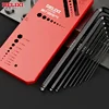 DELIXI ELECTRIC Allen Key Set，Allen Hex WrenchScrewdriverBox-packed Set，SleevUniversal Torque Long Metric,for VehicleMaintenance 5