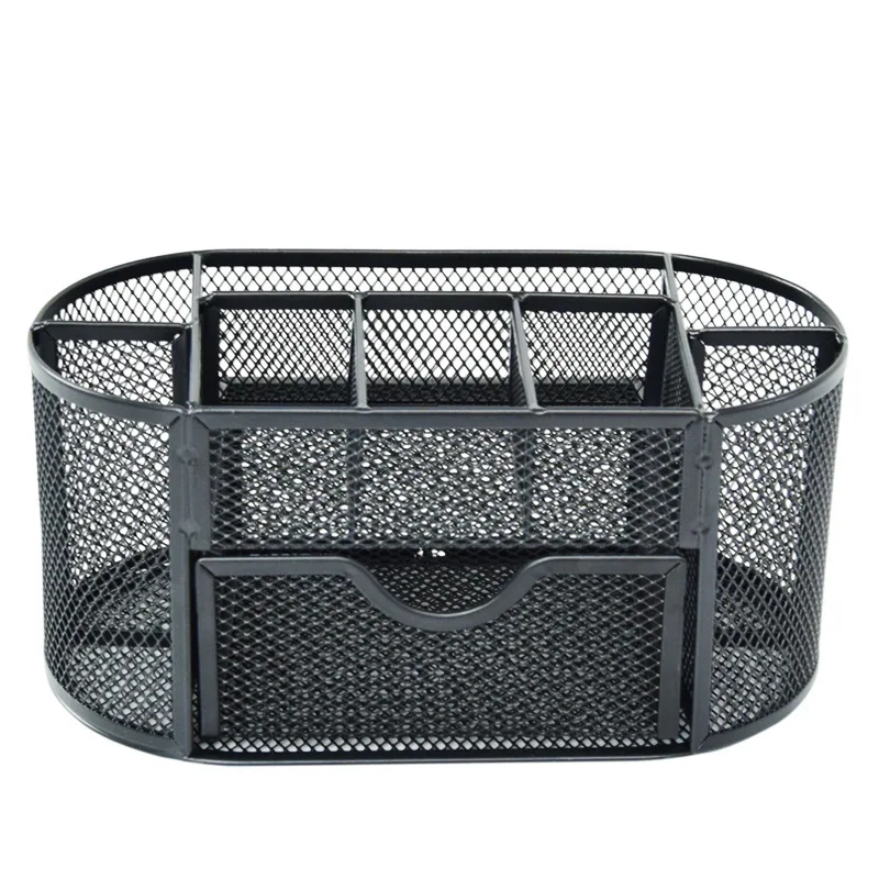 Wire Mesh Desktop Organiser TidyPals.co.uk